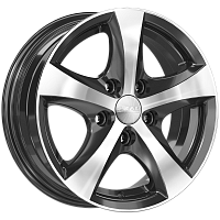 Литые диски УРАН-2 (КЛ066) 5.500xR14 5x100 DIA57.1 ET35 алмаз для Volkswagen Fox Литые диски УРАН-2 (КЛ066) 5.500xR14 5x100 DIA57.1 ET35 алмаз для Volkswagen Fox