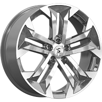 Литые диски КР015 (19_Sorento/Santa Fe) (КР015) 7.500xR19 5x114.3 DIA67.1 ET49.5 Diamond gloss graphite для Belgee