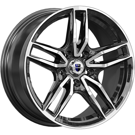 Бартон (КС1110) 8.000xR17 5x108 DIA63.35 ET45 алмаз черный Бартон (КС1110) 8.000xR17 5x108 DIA63.35 ET45 алмаз черный
