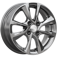 Литые диски НИЦЦА (КЛ287) 5.500xR14 4x98 DIA58.6 ET35 графит для Lada Kalina Литые диски НИЦЦА (КЛ287) 5.500xR14 4x98 DIA58.6 ET35 графит для Lada Kalina