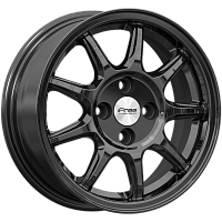 Литые диски Эвил (КС1068) 5.500xR14 4x98 DIA58.5 ET35 BK для Lada Kalina Литые диски Эвил (КС1068) 5.500xR14 4x98 DIA58.5 ET35 BK для Lada Kalina