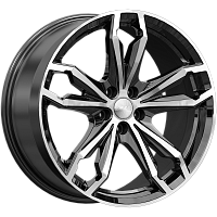 Литые диски Гранада (КЛ1094) 9.000xR19 5x112 DIA66.6 ET28 алмаз для Audi S4