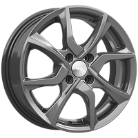 Литые диски ТУЛОН (КЛ233) 6.000xR15 4x100 DIA54.1 ET46 графит для KIA Rio