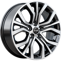 Литые диски KL-293 (18_ Santa Fe) (КЛ293) 7.000xR18 5x114.3 DIA67.1 ET40 алмаз для Changan Cs85