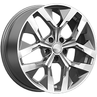 Литые диски ЛАМБЕРТ (КЛ370) 7.500xR18 5x114.3 DIA67.1 ET33 алмаз графит для Haval H2