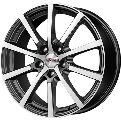 Big Byz (КС680) 7.000xR17 5x108 DIA67.1 ET45 Блэк Джек Big Byz (КС680) 7.000xR17 5x108 DIA67.1 ET45 Блэк Джек
