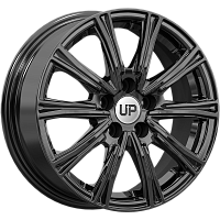 Литые диски Up123 (КС1095) 6.000xR15 5x100 DIA57.1 ET38 New Black для Volkswagen Fox Литые диски Up123 (КС1095) 6.000xR15 5x100 DIA57.1 ET38 New Black для Volkswagen Fox