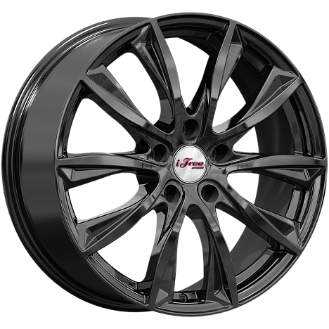 Каzантип (КС684М) 7.500xR18 5x105 DIA56.6 ET38 BK Каzантип (КС684М) 7.500xR18 5x105 DIA56.6 ET38 BK