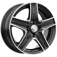 Литые диски МАГНУМ (КЛ160) 5.500xR14 4x100 DIA67.1 ET38 алмаз для Nissan Almera